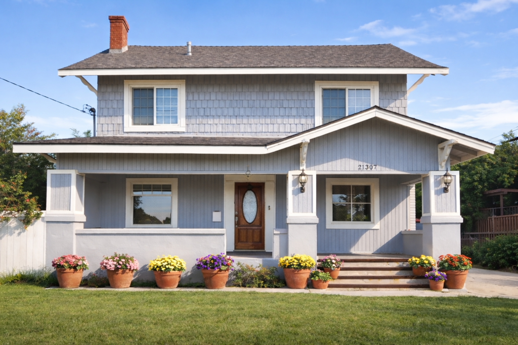 Beautiful exterior view of Sky House Property under Homes of Promise